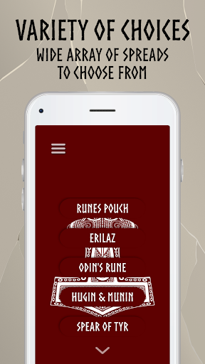 Android application Elder Futhark Runes screenshort