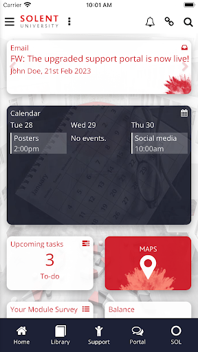 Android application MySolent screenshort