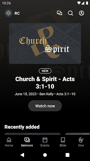 Reconciliation Church - Ohio Screen 2