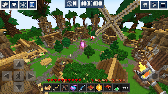 Block Craft World:Planet Craft Screenshot