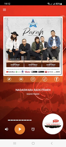 Android application NAGASWARA RADIOTEMEN screenshort