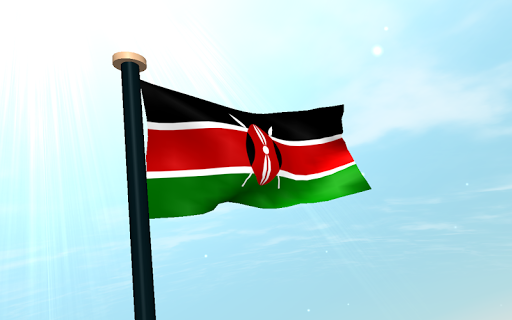Kenya Flag 3D Live Wallpaper
