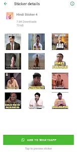 Funny Hindi Meme WAStickers