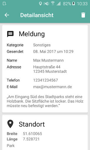 Bürgertelefon Stadt Lünen Screen 2