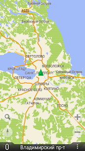 GPS навигатор TourMap Screenshot