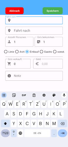 GoVerwaltung Screen 2