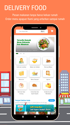 Tobaba - Ojek & Food Delivery Screen 2