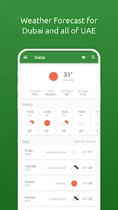 Dubai Weather - UAE Forecast