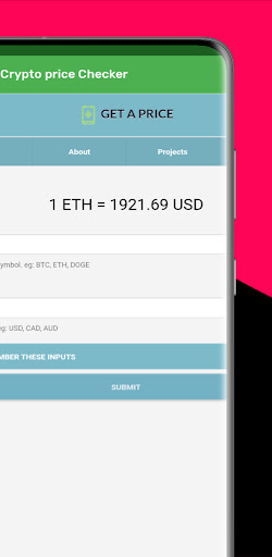 No Frills Crypto Price Checker