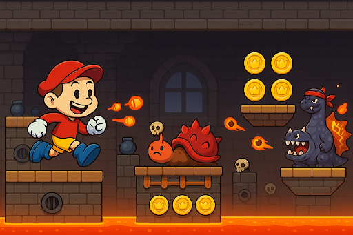 Super Khadija: Jump World screenshot 3