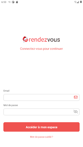 Android application Rendez-vous par Avis-Locataire screenshort