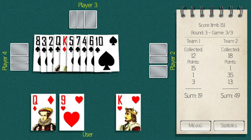 Xeri+ (Card Game) N Screen 3