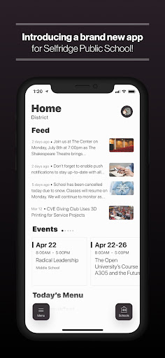 Android application Selfridge Public School screenshort