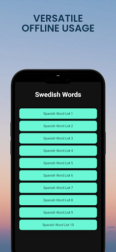Spanish Words Screen 3