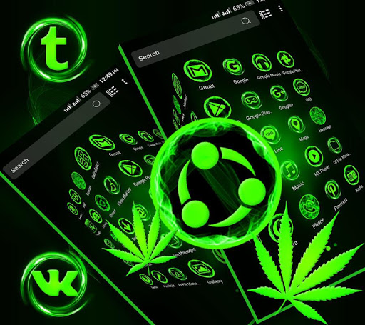 Green Leaf Launcher Theme By Cmm Launcher Inc Google Play Japan Searchman App Data Information