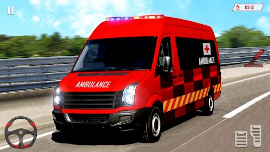 Krankenwagen-Simulator-Spiel