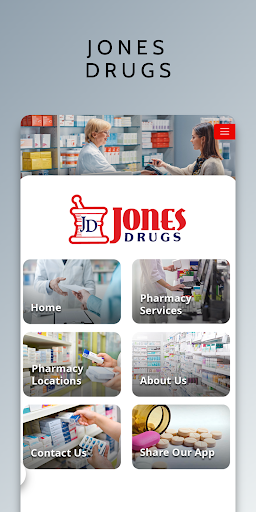 Android application Jones Drugs screenshort