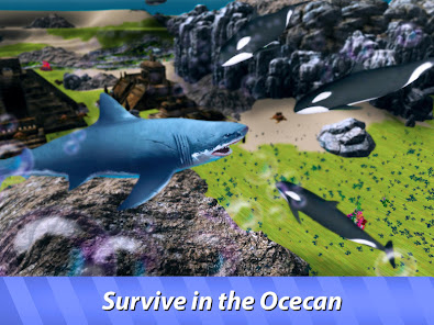 Captura de Pantalla 10 Megalodon Survival Simulator:  android