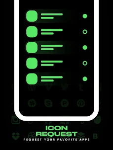 Minimal Green Flat IconPack