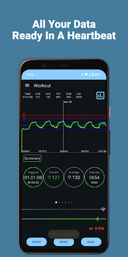 Screenshot of Live Heart Rate Pro