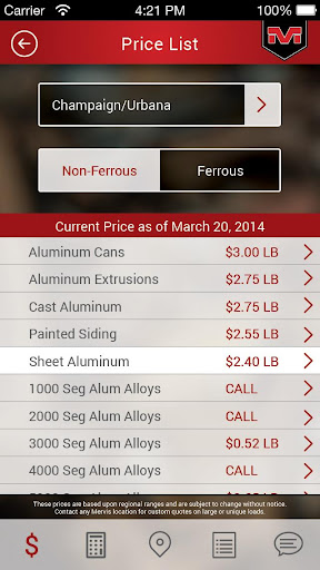 Android application Mervis Scrap App screenshort