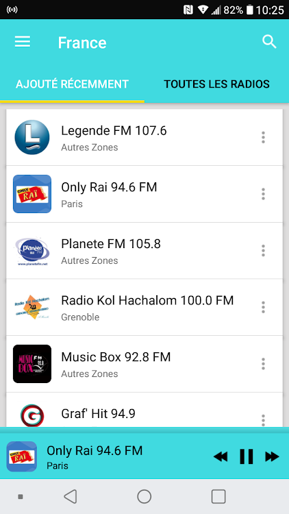 Radio France - direct radios - 10.6.4 - (Android)