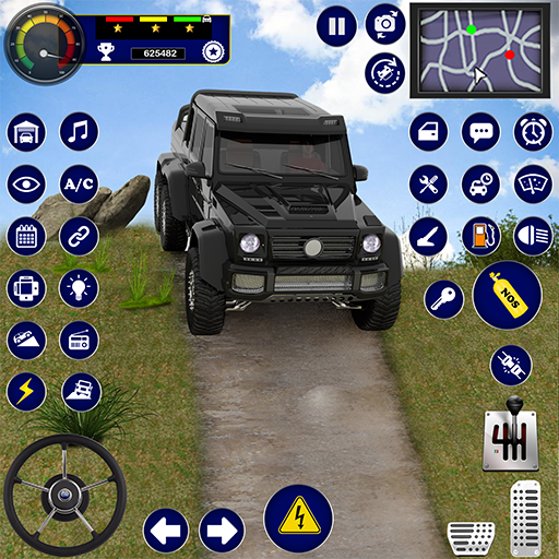Offroad Jeep Game Simulator  Icon
