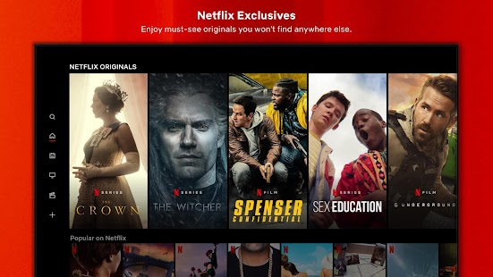 Netflix Tangkapan layar