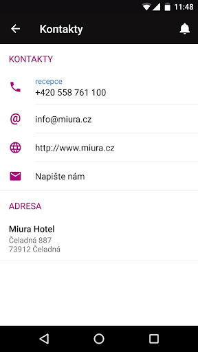 MIURA Hotel Screen 3