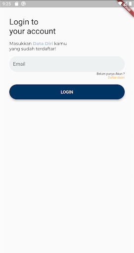Android application BMT Nasional screenshort
