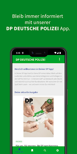 Android application DP DEUTSCHE POLIZEI screenshort