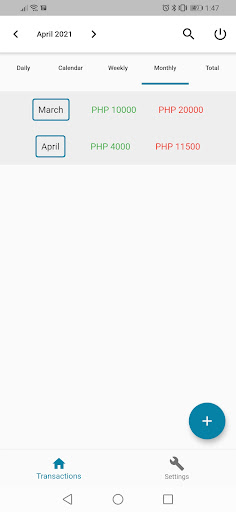 KaHero Money Manager Screen 2