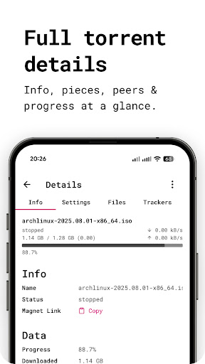 App screenshot