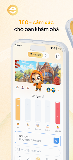 Android application Emotico Wellness screenshort
