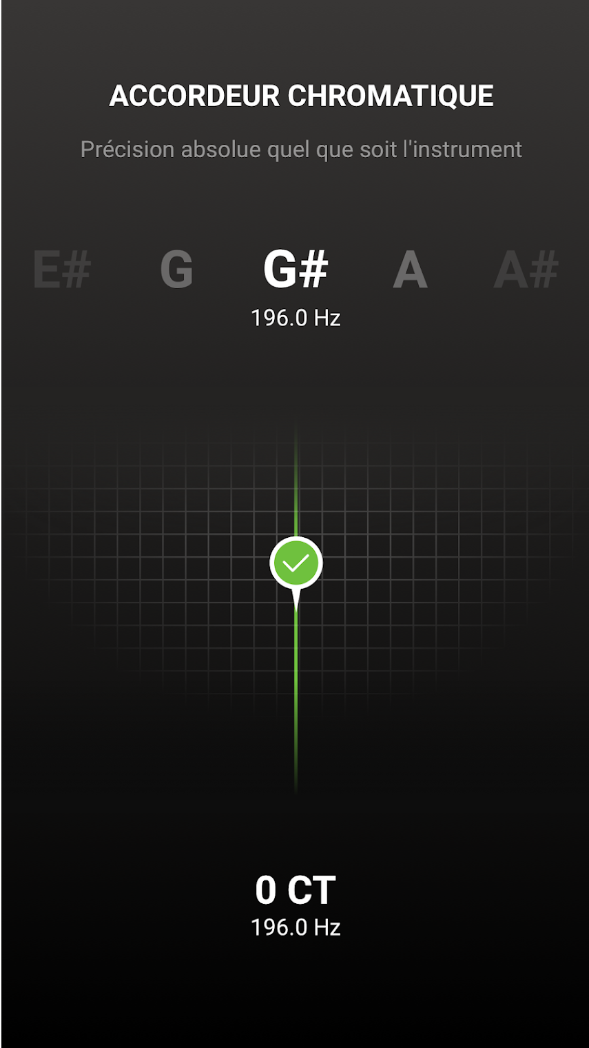 Une application pour s'accorder et jouer en rythme : GuitarTuna