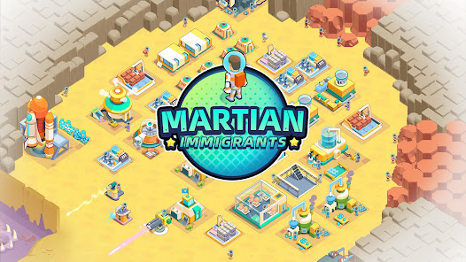 Martian Immigrants : Idle Mars poster