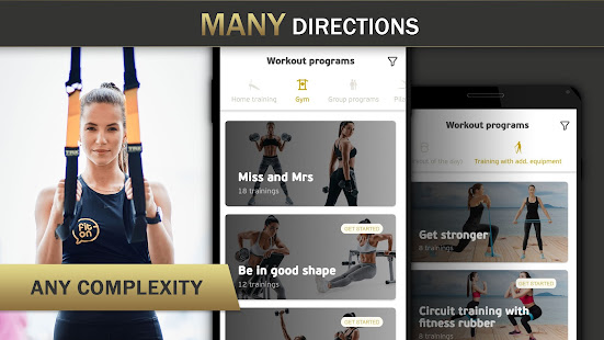 Fit-on: Fitness App Coach Gym Weight Loss Workout 0.16.16 APK + Mod (Free purchase) for Android