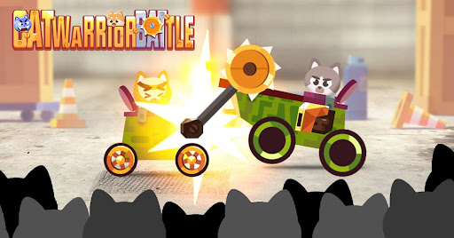Android application Cat Warrior Battle screenshort