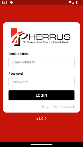 Android application Pherrus Financial Services screenshort