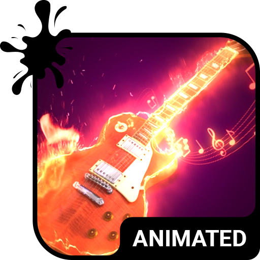 Rock Animated Keyboard Theme  Icon