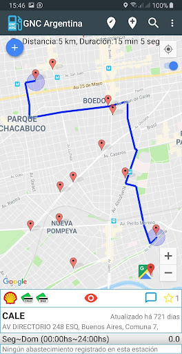 Visualização do aplicativo