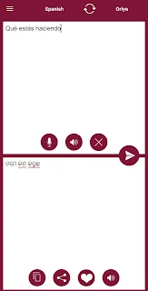 Odia - Spanish Translator