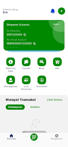 M-Banking KSP Sri Labdagati Screen 2
