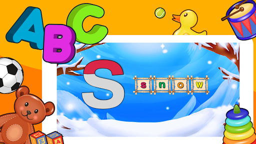 Kids learn ABC English Screen 3