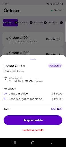 App screenshot