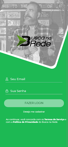 Android application Busca na Rede screenshort