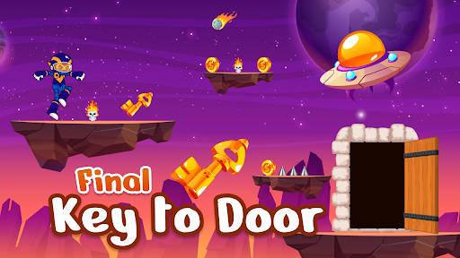 Android application Spiky Platform Adventure Game screenshort