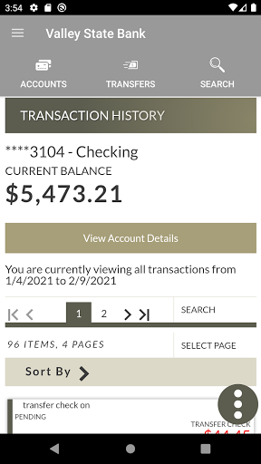 VSB Mobile-Valley State Bank Screen 3
