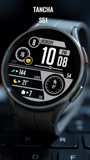 Tancha S51 Digital Watch Face screenshot 10
