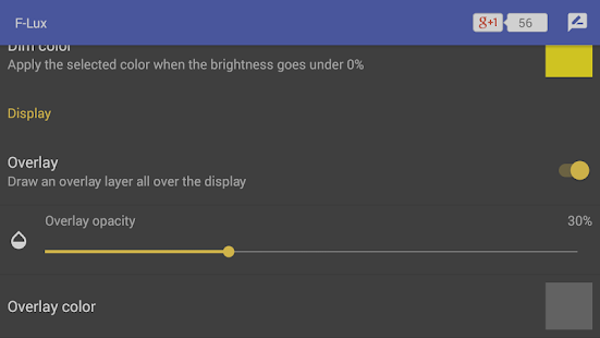 Screen Brightness Control Tangkapan layar